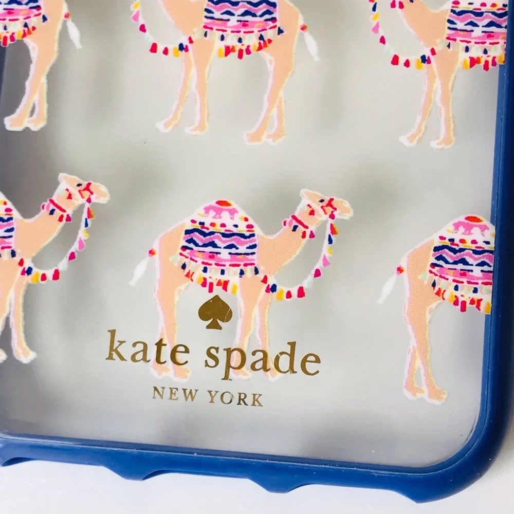 Kate Spade Phone Case Bundle, Floral Card Slot, Camel Party Daycation
